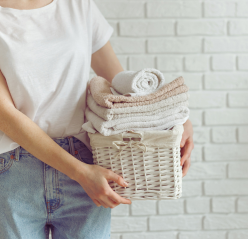 A woman receiving a relaxing facial massage in a serene spa environment